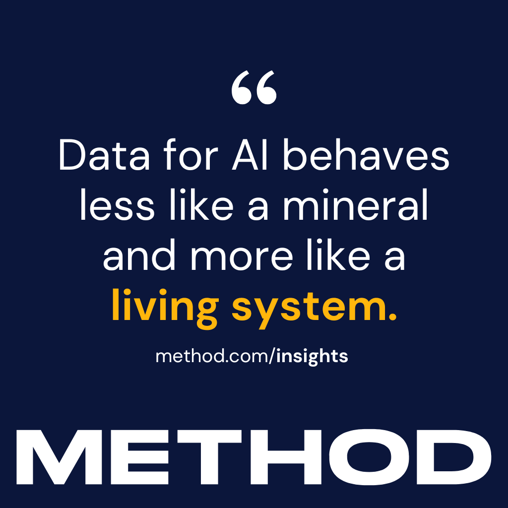 Quote: Data Readiness for Precision AI Engineering, Part I: Data, the Bones of AI